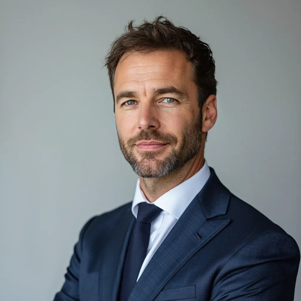 AI corporate headshot created by Headyshot