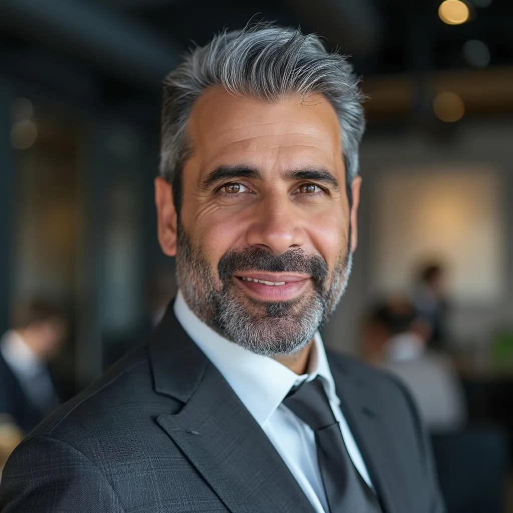 AI corporate headshot created by Headyshot