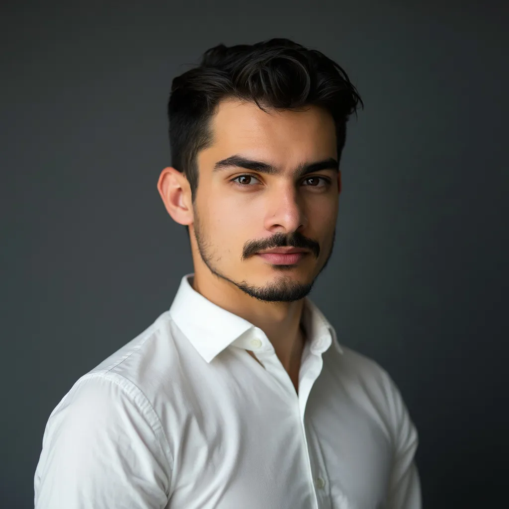KI-Porträt-Foto erstellt von Headyshot