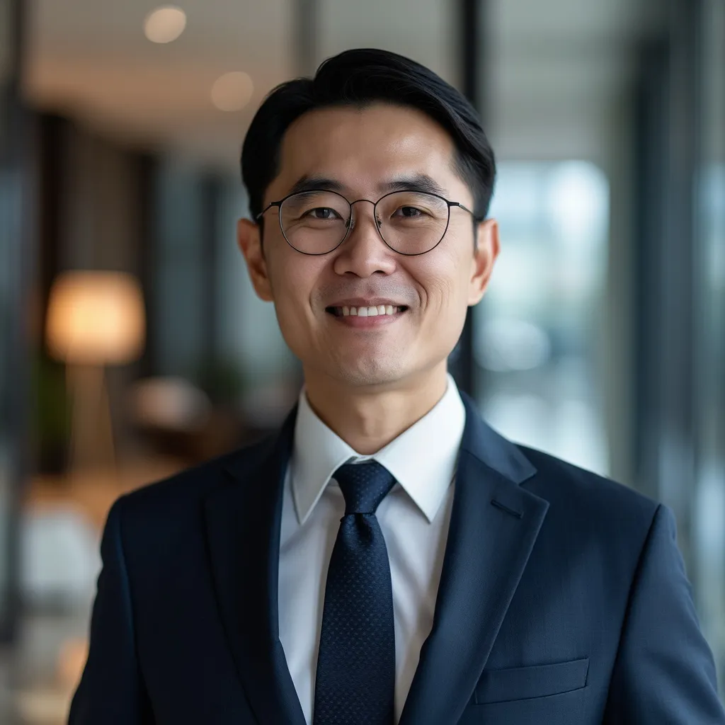 AI corporate headshot created by Headyshot