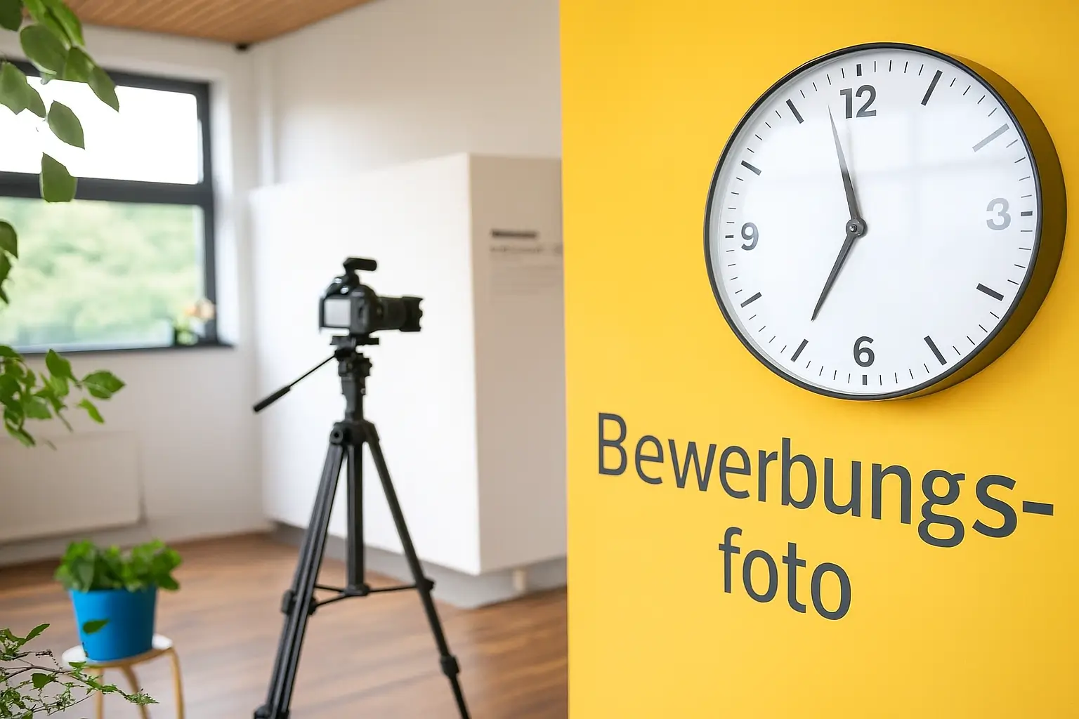 Die beste Uhrzeit für dein neues Bewerbungsfoto (Spoiler: Mit KI egal)