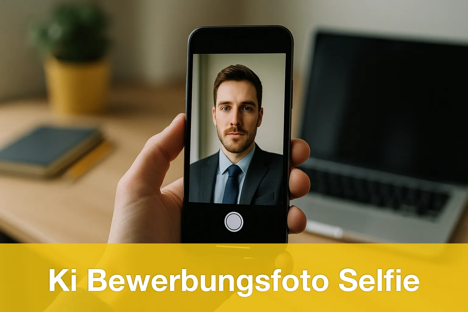 KI Bewerbungsfoto Selfie: 10-Minuten-Guide für Profi-Ergebnisse
