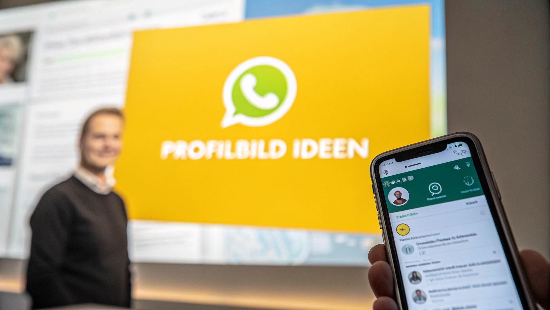 Top 8 Ideen für dein WhatsApp-Profilbild