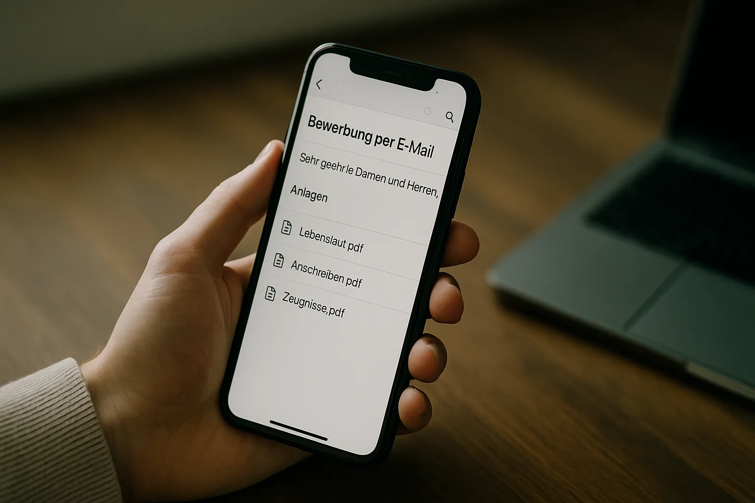 Bewerbung per E-Mail, die ankommt – Betreff, Anrede, Anlagen