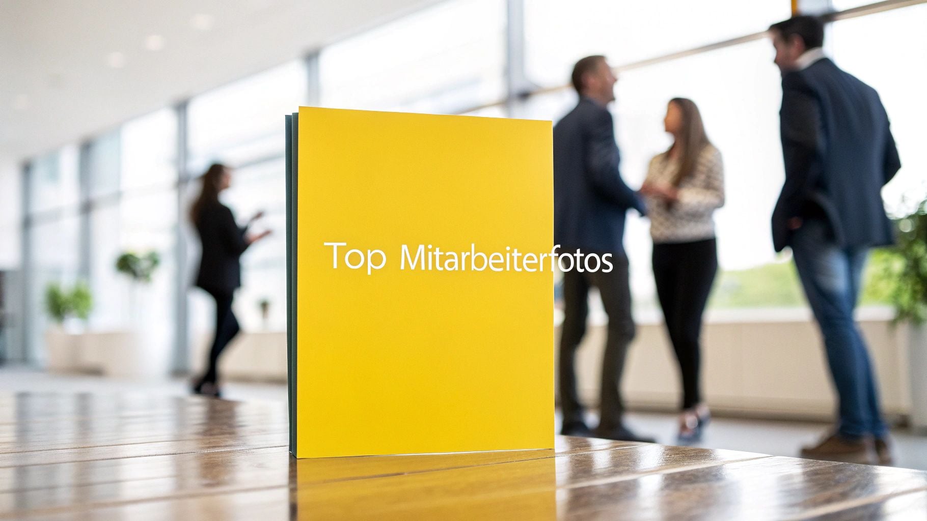 Mitarbeiterfotos: 8 inspirierende Ideen für moderne und professionelle Fotos