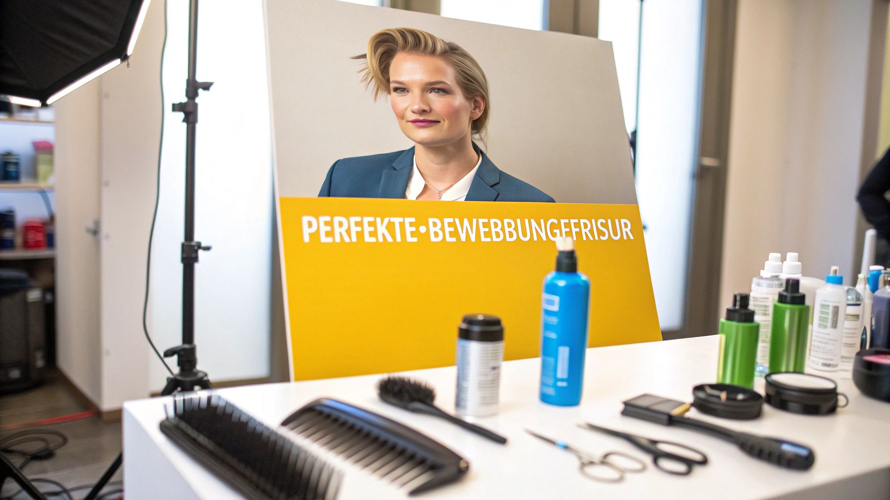 Frisur fürs Bewerbungsfoto: Die besten Tipps für Frauen & Männer