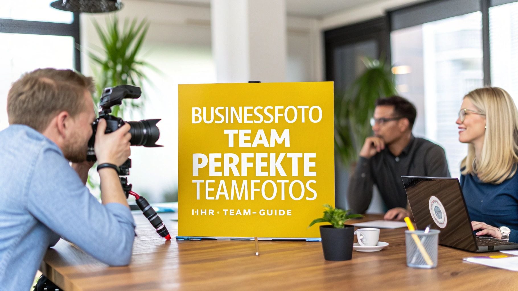 Businessfotos fürs Team – So gelingen einheitliche und professionelle Teamfotos