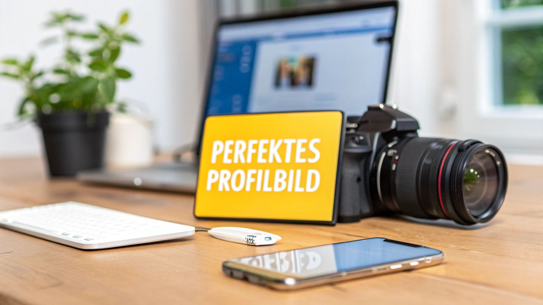 Profilbild selbst gestalten: Tipps für den perfekten Auftritt in Social Media 2025