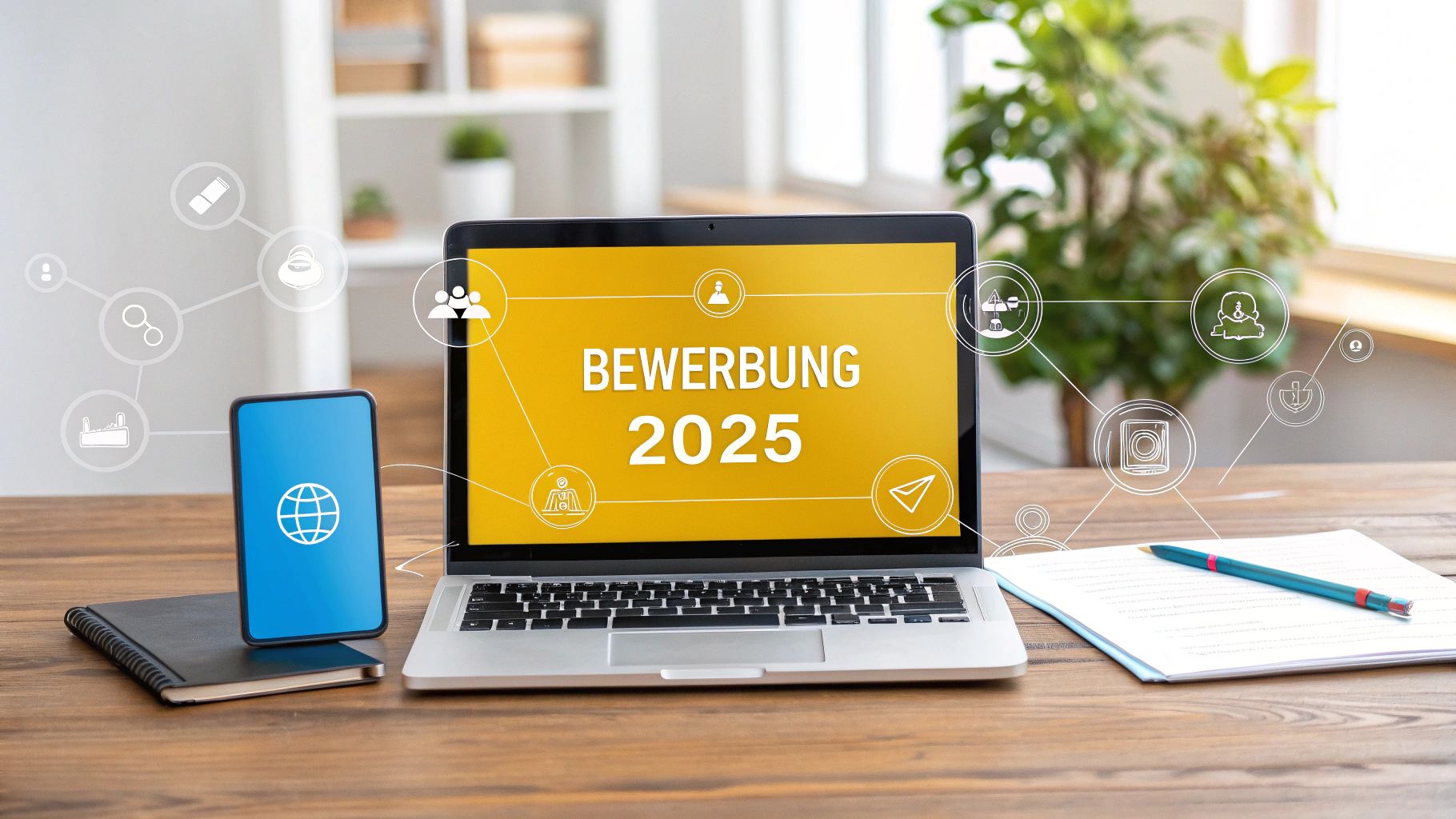 Bewerbung 2025: Moderne Unterlagen, starke Wirkung – so klappt’s mit dem Job