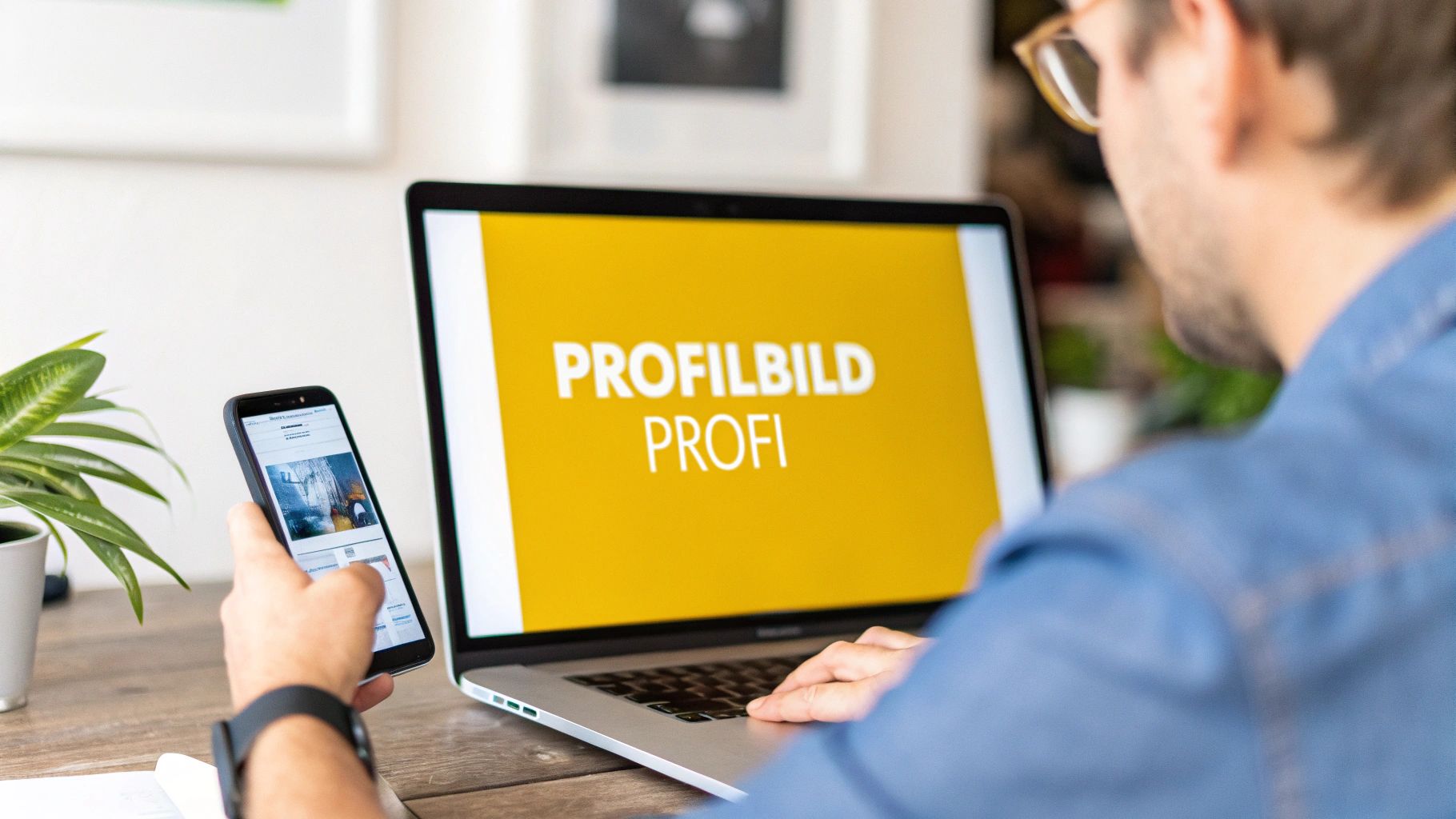 Profilbild erstellen fürs Bewerbungsschreiben oder LinkedIn? So klappt’s perfekt