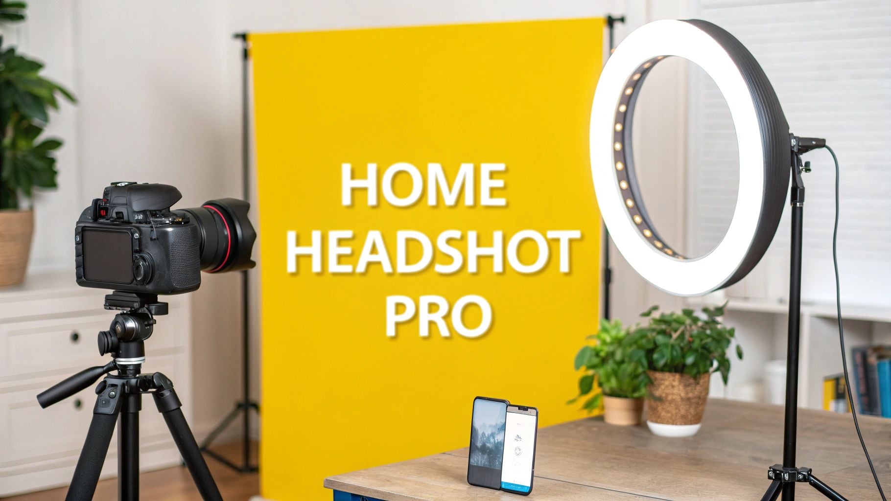 How to Take Professional Headshots at Home: A Step-by-Step Guide