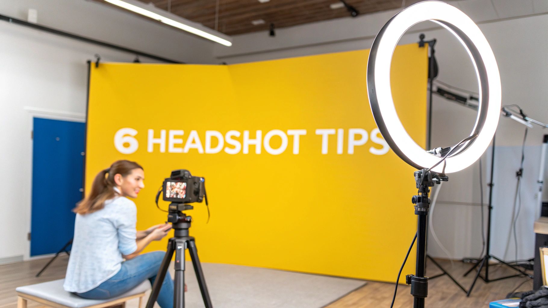 6 Essential Tips for a Good Headshot
