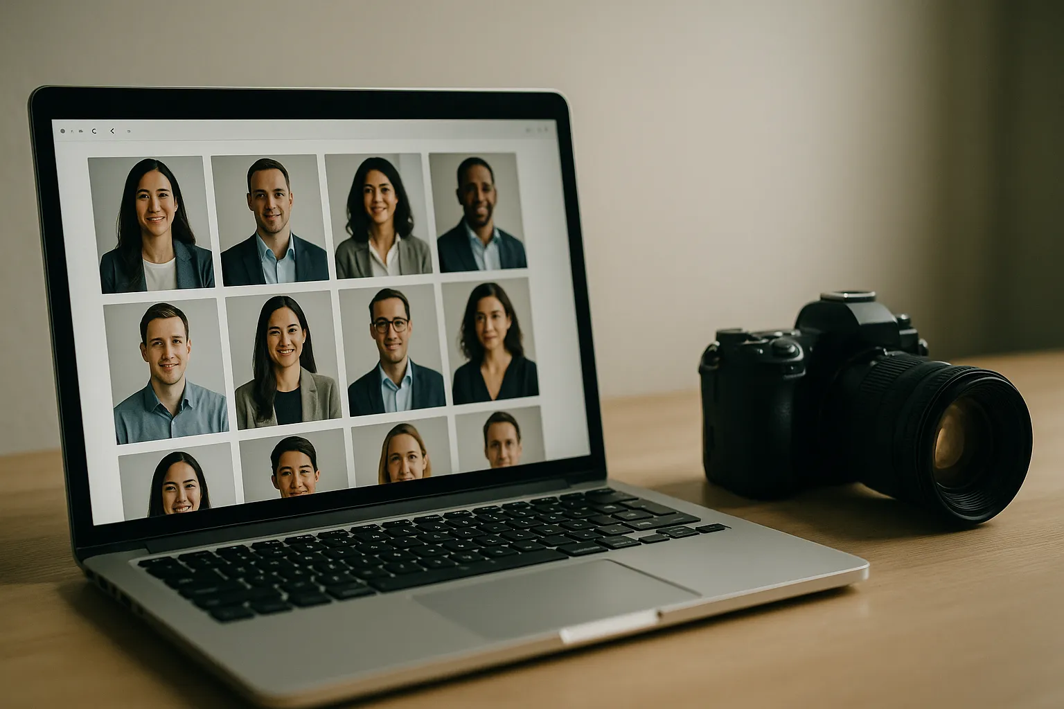 Corporate Headshots for Website That Look Unified, Load Fast, and Scale