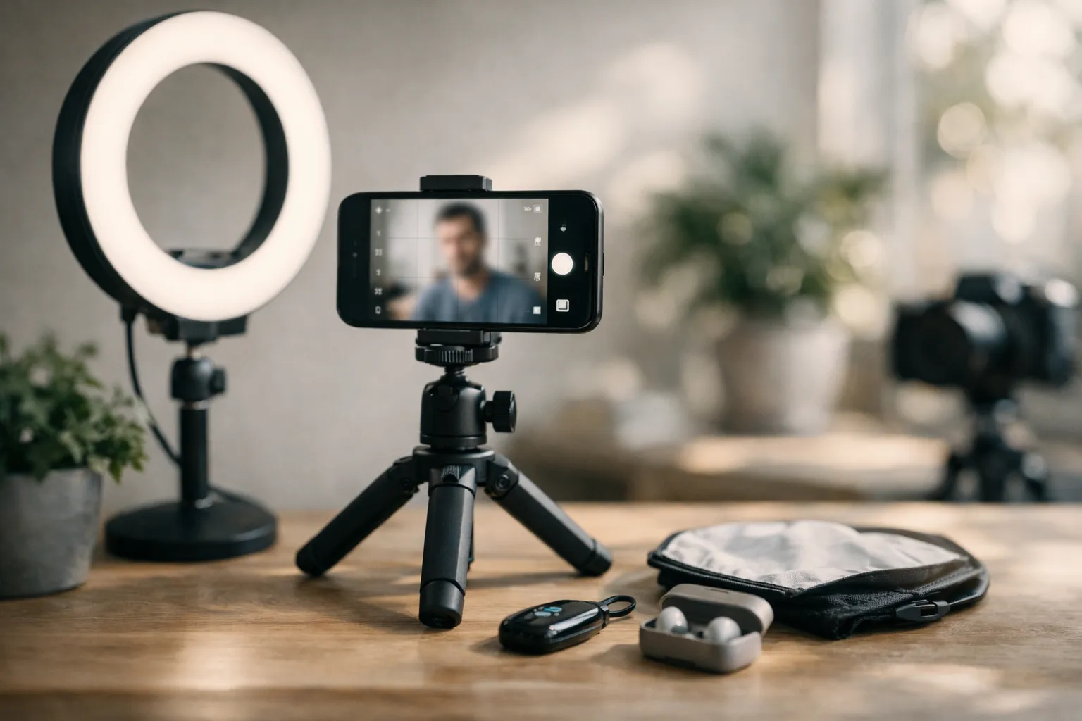 Profilbild selbst gestalten in 30 Minuten: Smartphone-Setup, Licht & Schnitt