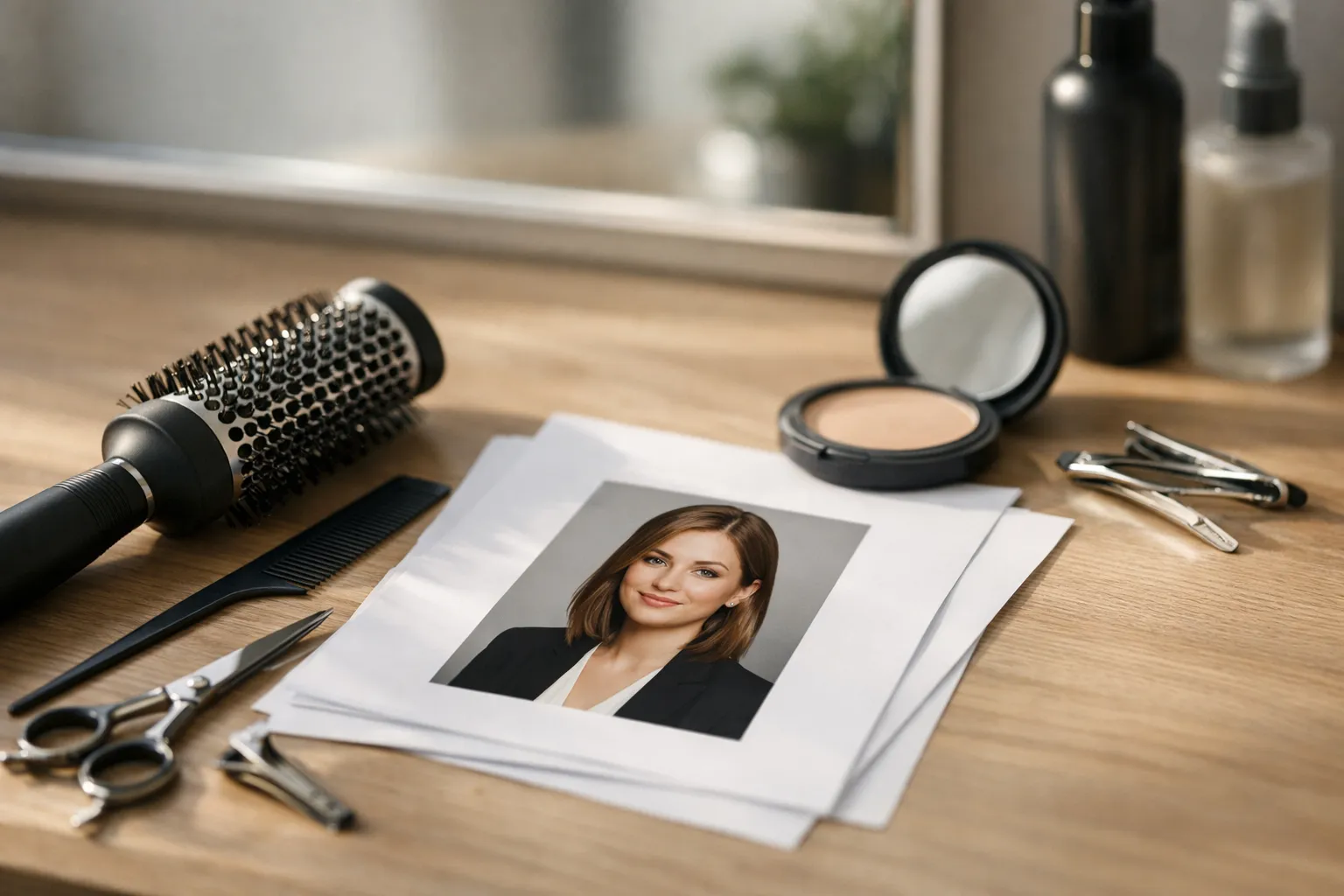 Die perfekte Frisur fürs Bewerbungsfoto: Was wirklich professionell wirkt