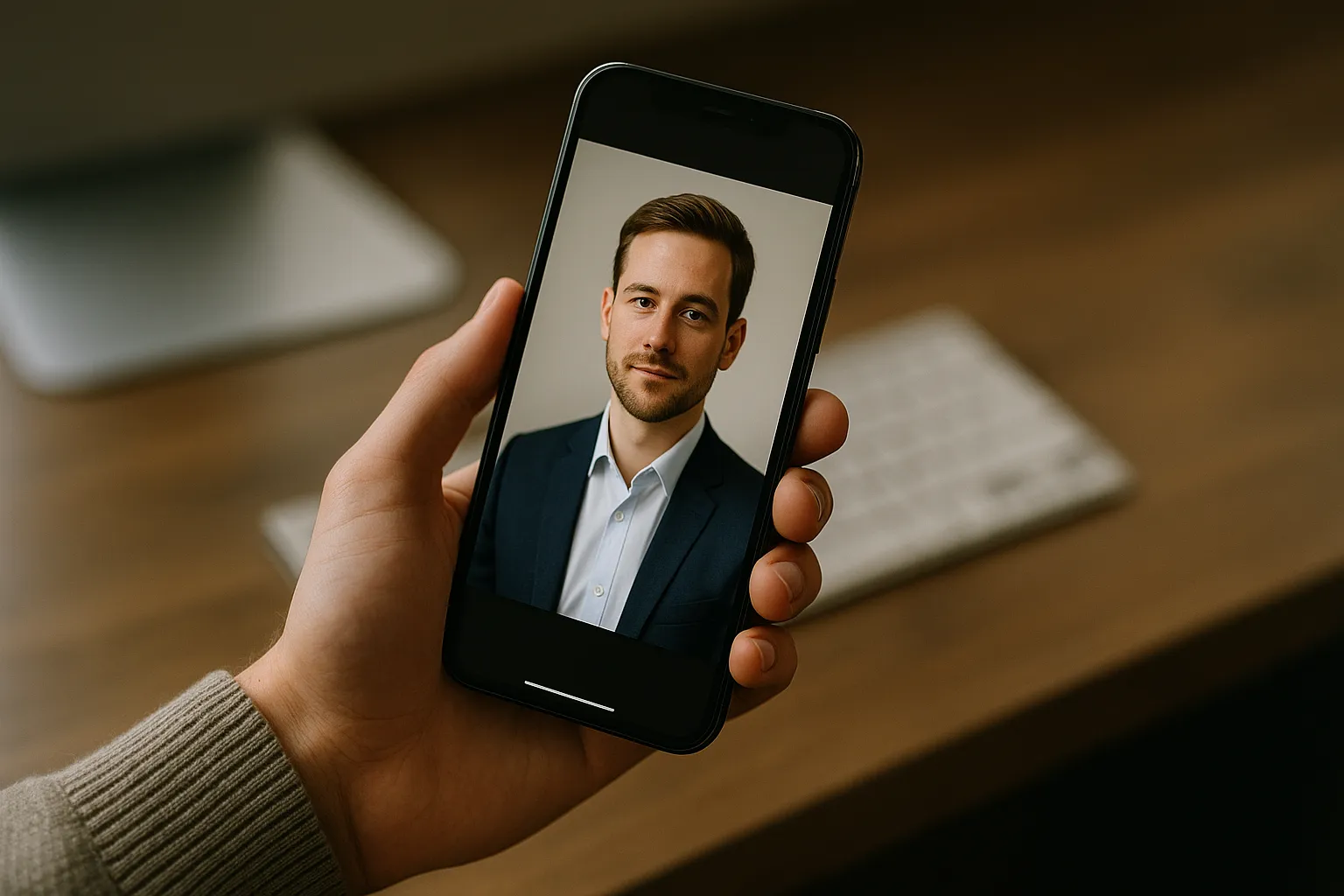 Bewerbungsfoto mit Handy - so wirkt dein Foto professionell