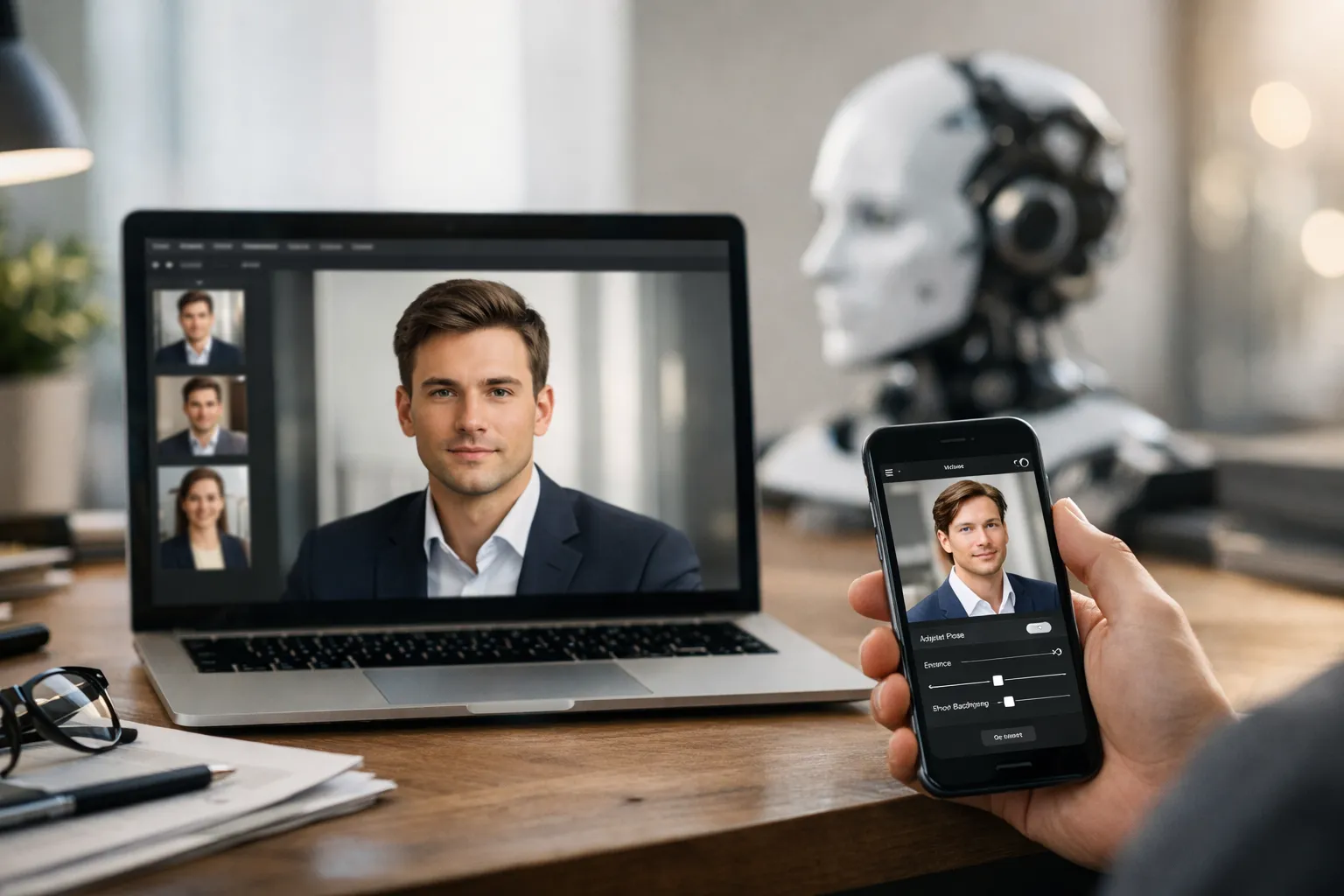Künstliche Intelligenz für dein Bewerbungsfoto richtig nutzen: So wirkst du seriös