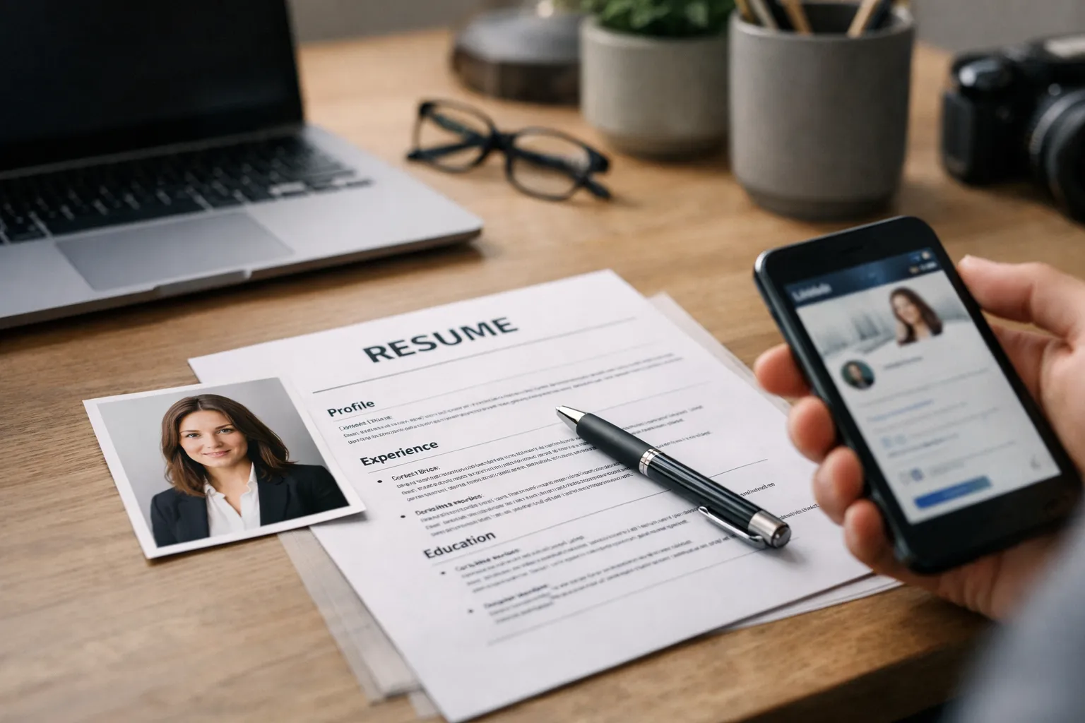 Bewerbungsfotos 2026 - so überzeugst Du auf Lebenslauf und LinkedIn