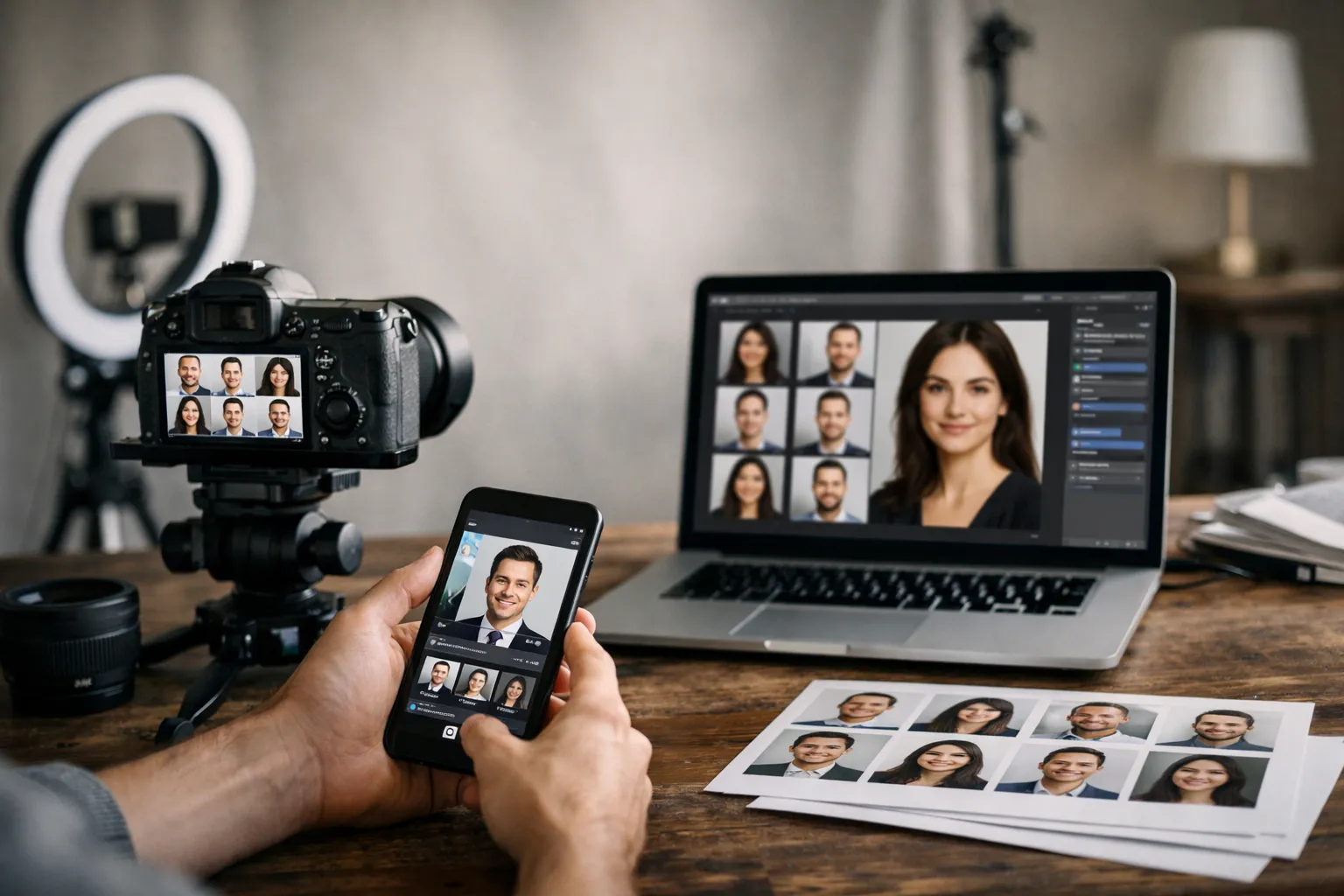 Team Headshots Guide to Consistent Crops, Backgrounds, and AI