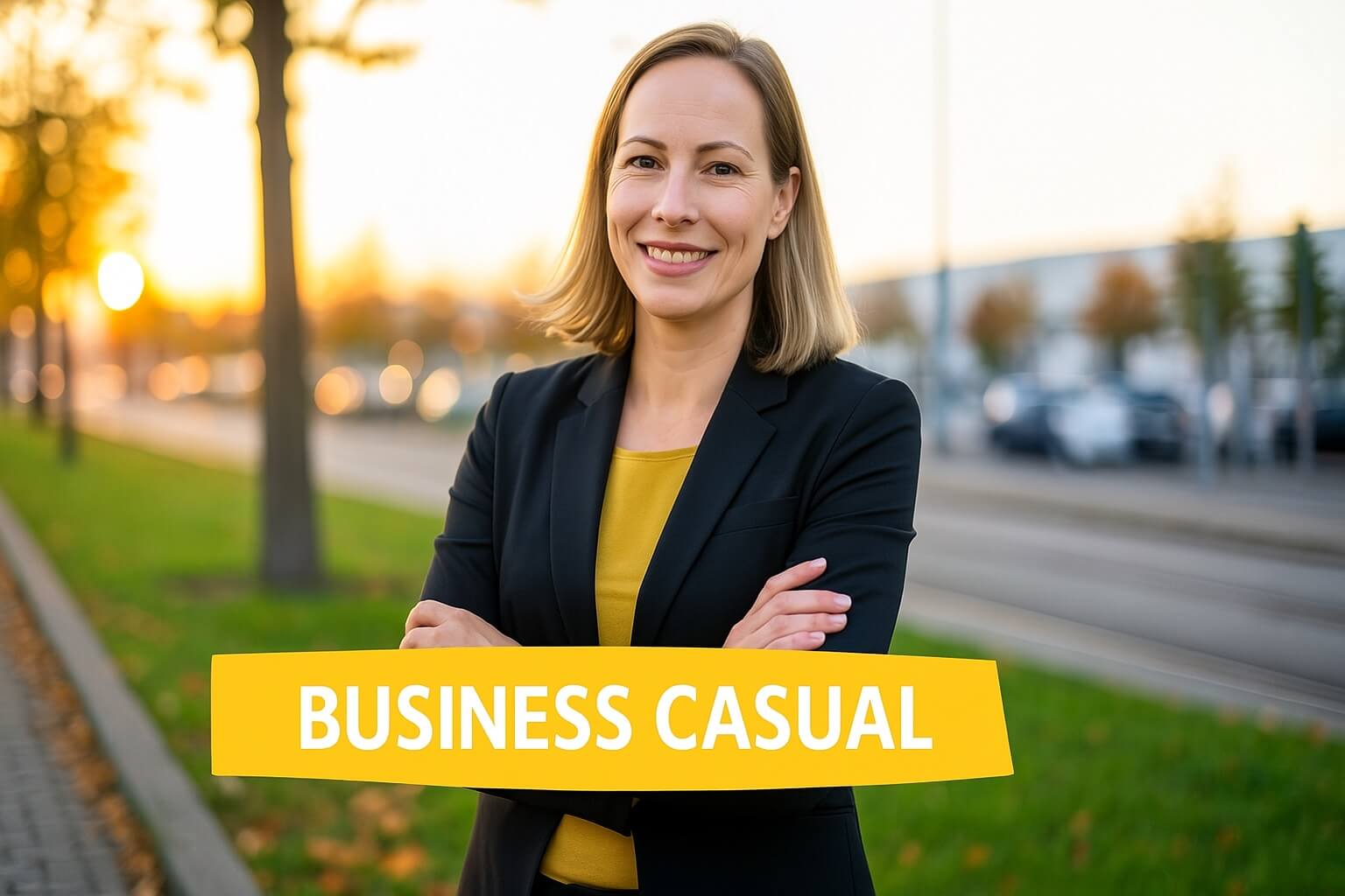 Business-Casual Bewerbungsfoto